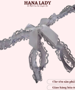 Quần Lót Lọt Khe Nữ, Quần Chip Ren Hở Đáy Phối Nơ Quyến Rũ LK146 6 Quần Lót Lọt Khe Nữ, Quần Chip Ren Hở Đáy Phối Nơ Quyến Rũ LK146 16