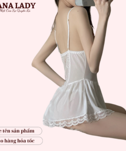 Váy Ngủ Sexy - Đầm Ngủ 2 Dây Phối Ren Quyến Rũ VN566 8 Váy Ngủ Sexy - Đầm Ngủ 2 Dây Phối Ren Quyến Rũ VN566 20