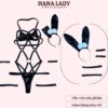 Bộ Ngủ Liền Thân Da Bóng Cosplay Nàng Thỏ Sexy Quyến Rũ CP306B 1 Bộ Ngủ Liền Thân Da Bóng Cosplay Nàng Thỏ Sexy Quyến Rũ CP306B 1