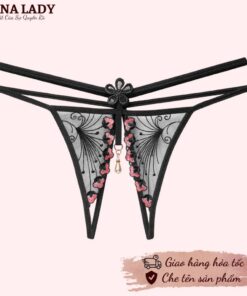 Quần Lót Nữ Gợi Cảm - Quần Lọt Khe Ren Hoa Sexy Quyến Rũ LK138 7