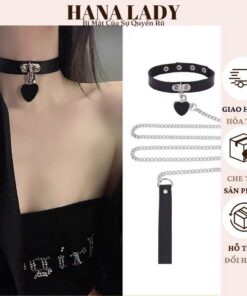 Vòng Cổ Chocker Da Gợi Cảm - Dây Chuyển Xích Phối Đồ Cosplay Sexy MN06 8 Vòng Cổ Chocker Da Gợi Cảm - Dây Chuyển Xích Phối Đồ Cosplay Sexy MN06 15