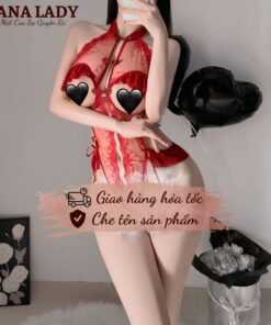 Đồ Ngủ Liền Thân Sexy - Bodysuit Dây Ren Xẻ Ngực Táo Bạo Không Đáy Gợi Cảm VN564 6 Đồ Ngủ Liền Thân Sexy - Bodysuit Dây Ren Xẻ Ngực Táo Bạo Không Đáy Gợi Cảm VN564 11
