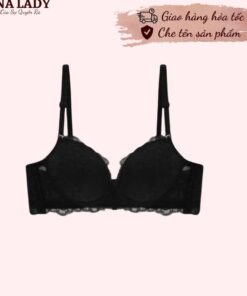 Áo Lót Nữ Nâng Ngực - Áo Ngực Tạo Khe Đệm Dày 5.5cm Thông Hơi Thoáng Khí Ren Gấm Cao Cấp AL021 13