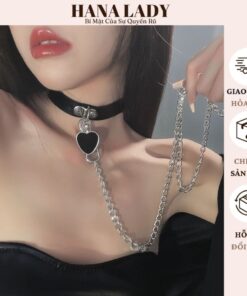 Vòng Cổ Chocker Da Gợi Cảm - Dây Chuyển Xích Phối Đồ Cosplay Sexy MN06 4 Vòng Cổ Chocker Da Gợi Cảm - Dây Chuyển Xích Phối Đồ Cosplay Sexy MN06 11
