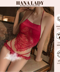 Đồ Ngủ Cosplay Sexy Yếm Ren Hoa Xuyên Thấu Quyến Rũ Gợi Cảm CP316 7 Đồ Ngủ Cosplay Sexy Yếm Ren Hoa Xuyên Thấu Quyến Rũ Gợi Cảm CP316 13