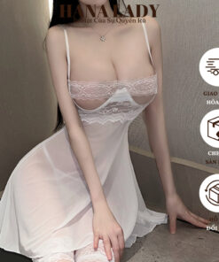 Váy Ngủ 2 Dây Sexy - Đầm Ngủ Voan Kèm Mặt Nạ Hở Lưng Xẻ Tà Sau Gợi Cảm VN570 8 Váy Ngủ 2 Dây Sexy - Đầm Ngủ Voan Kèm Mặt Nạ Hở Lưng Xẻ Tà Sau Gợi Cảm VN570 15