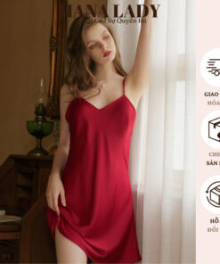Váy Ngủ Thun 2 Dây - Đầm Ngủ Thun Lạnh Mắc Nhà Dây Chéo Lưng Quyến Rũ VN571 6 Váy Ngủ Thun 2 Dây - Đầm Ngủ Thun Lạnh Mắc Nhà Dây Chéo Lưng Quyến Rũ VN571 13