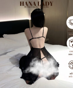 Váy Ngủ 2 Dây Sexy - Đầm Ngủ Voan Kèm Mặt Nạ Hở Lưng Xẻ Tà Sau Gợi Cảm VN570 6 Váy Ngủ 2 Dây Sexy - Đầm Ngủ Voan Kèm Mặt Nạ Hở Lưng Xẻ Tà Sau Gợi Cảm VN570 13