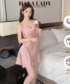 Váy Ngủ Lụa 2 Dây Cánh Tiên Sexy - Đầm Ngủ Lụa Dáng Xòe Cổ Đổ Kèm Đệm Mút VN578 5 Váy Ngủ Lụa 2 Dây Cánh Tiên Sexy - Đầm Ngủ Lụa Dáng Xòe Cổ Đổ Kèm Đệm Mút VN578 12