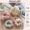 Cột Tóc Scrunchies 2 Lớp Họa Tiết Hoa Màu Sắc Dễ Thương PKT15 2 Cột Tóc Scrunchies 2 Lớp Họa Tiết Hoa Màu Sắc Dễ Thương PKT15 2