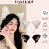 Bờm Tóc Tai Mèo Lông Mềm Có Chuông - Cài Tóc Cosplay Mèo Dễ Thương TM015 1