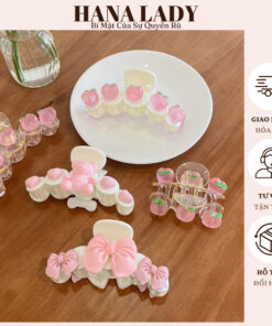 Kẹp Tóc Càng Cua Họa Tiết Nhẹ Nhàng Dễ Thương Cho Nữ PKT05 9 Kẹp Tóc Càng Cua Họa Tiết Nhẹ Nhàng Dễ Thương Cho Nữ PKT05 17