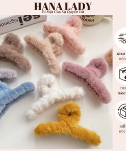 Kẹp Tóc Càng Cua Phủ Lông Nhung - Kẹp Tóc Hàn Quốc Dễ Thương Cho Nữ PKT25 8 Kẹp Tóc Càng Cua Phủ Lông Nhung - Kẹp Tóc Hàn Quốc Dễ Thương Cho Nữ PKT25 15