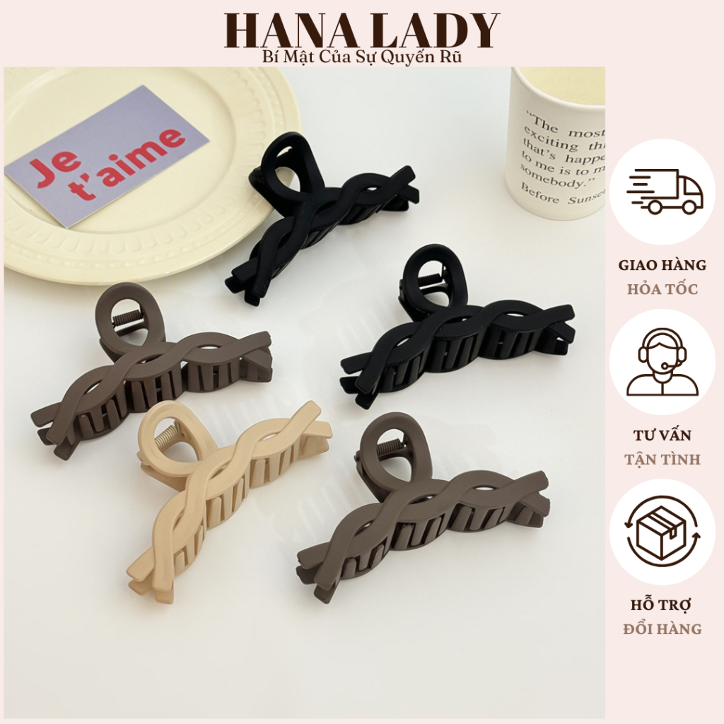 Kẹp Tóc Càng Cua Hàn Quốc Cho Nữ - Phụ Kiện Tạo Kiểu Tóc Hot Trend PKT23 14