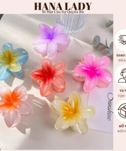 Kẹp Tóc Càng Cua Hoa Sứ Nhiều Màu Sắc Hot Trend Mùa Hè PKT019 15