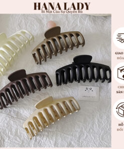 Kẹp Tóc Càng Cua Nhiều Răng Thiết Kế Đơn Giản Dành Cho Nữ PKT21 17