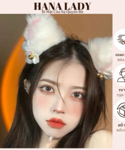 Bờm Tóc Tai Mèo Lông Mềm Có Chuông - Cài Tóc Cosplay Mèo Dễ Thương TM015 13