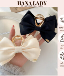 Kẹp Tóc Nữ - Kẹp Càng Cua Kim Loại Đính Nơ Xinh PKT07 8 Kẹp Tóc Nữ - Kẹp Càng Cua Kim Loại Đính Nơ Xinh PKT07 15