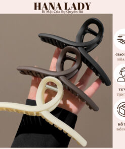 Kẹp Tóc Càng Cua Nữ Màu Nhám Hottrend Phong Cách Hàn Quốc PKT09 8 Kẹp Tóc Càng Cua Nữ Màu Nhám Hottrend Phong Cách Hàn Quốc PKT09 15