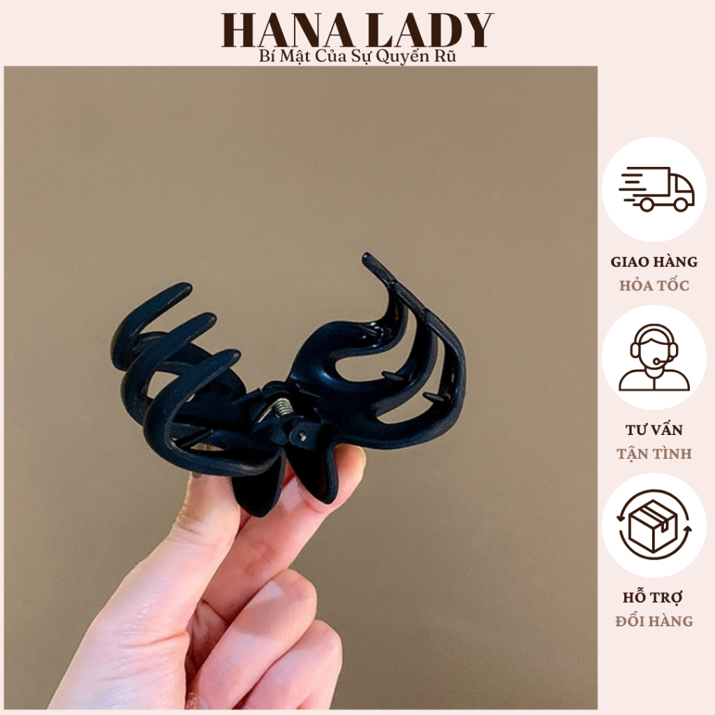 Kẹp Tóc Càng Cua Chữ M Tạo Kiểu Tóc Phong Cách Hàn Quốc PKT06 13