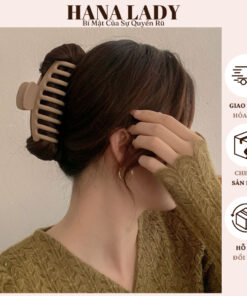 Kẹp Tóc Càng Cua Nhiều Răng Thiết Kế Đơn Giản Dành Cho Nữ PKT21 16