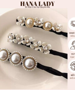 Kẹp Búi Tóc Đính Hoa - Dụng Cụ Hỗ Trợ Tạo Kiểu Tóc Dự Tiệc Sang Chảnh PKT01 15
