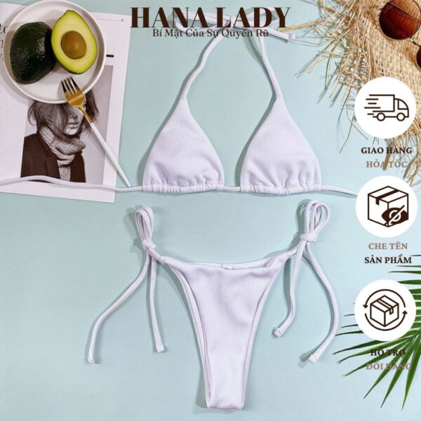 Bikini 2 Mảnh Đi Biển, Bồ Đồ Tắm Lọt Khe Sexy Gợi Cảm Đủ Size BN156