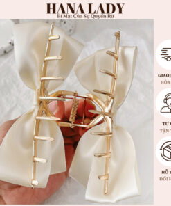Kẹp Tóc Nữ - Kẹp Càng Cua Kim Loại Đính Nơ Xinh PKT07 7 Kẹp Tóc Nữ - Kẹp Càng Cua Kim Loại Đính Nơ Xinh PKT07 14