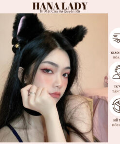 Bờm Tóc Tai Mèo Lông Mềm Có Chuông - Cài Tóc Cosplay Mèo Dễ Thương TM015 11