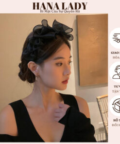 Cài Tóc Nơ Bảng To Dễ Thương Cho Nữ - Bờm Tóc Nơ Phong Cách Tiểu Thư PKT08 13