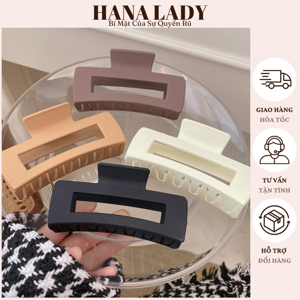 Kẹp Tóc Càng Cua Basic Trơn Nhiều Màu Phong Cách Hàn Quốc PKT27 8 Kẹp Tóc Càng Cua Basic Trơn Nhiều Màu Phong Cách Hàn Quốc PKT27 13