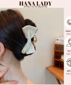 Kẹp Tóc Nữ - Kẹp Càng Cua Kim Loại Đính Nơ Xinh PKT07 6 Kẹp Tóc Nữ - Kẹp Càng Cua Kim Loại Đính Nơ Xinh PKT07 13