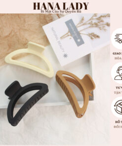 Kẹp Tóc Càng Cua Cho Nữ Hình Bán Nguyệt - Phụ Kiện Tóc Phong Cách Hàn Quốc PKT22 4 Kẹp Tóc Càng Cua Cho Nữ Hình Bán Nguyệt - Phụ Kiện Tóc Phong Cách Hàn Quốc PKT22 9
