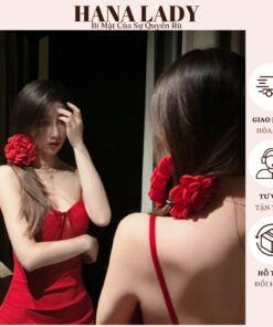 Kẹp Tóc Nữ - Kẹp Càng Cua Hoa Hồng Cỡ Lớn Phong Cách Dễ Thương PKT13 10