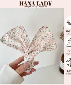 Thanh Vải Búi Quấn Tóc Hình Nơ - Kẹp Vải Tạo Kiểu Tóc Cho Nữ PKT02 10