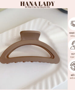 Kẹp Tóc Càng Cua Cho Nữ Hình Bán Nguyệt - Phụ Kiện Tóc Phong Cách Hàn Quốc PKT22 3 Kẹp Tóc Càng Cua Cho Nữ Hình Bán Nguyệt - Phụ Kiện Tóc Phong Cách Hàn Quốc PKT22 8