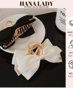 Kẹp Tóc Nữ - Kẹp Càng Cua Kim Loại Đính Nơ Xinh PKT07 4 Kẹp Tóc Nữ - Kẹp Càng Cua Kim Loại Đính Nơ Xinh PKT07 11