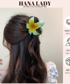 Kẹp Tóc Càng Cua Hoa Sứ Nhiều Màu Sắc Hot Trend Mùa Hè PKT019 11