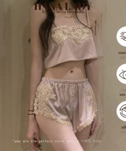 Bộ Ngủ 2 Dây - Đồ Ngủ Lụa 2 Dây Quần Xẻ Gợi Cảm Phối Ren Hoa Nổi VN581 5 Bộ Ngủ 2 Dây - Đồ Ngủ Lụa 2 Dây Quần Xẻ Gợi Cảm Phối Ren Hoa Nổi VN581 11