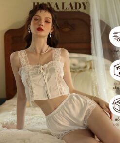 Đồ Ngủ Nữ Cao Cấp - Bộ Ngủ Lụa 2 Dây Phối Ren Gợi Cảm Cúc Đính Ngọc Nàng Thơ VN584 7 Đồ Ngủ Nữ Cao Cấp - Bộ Ngủ Lụa 2 Dây Phối Ren Gợi Cảm Cúc Đính Ngọc Nàng Thơ VN584 16