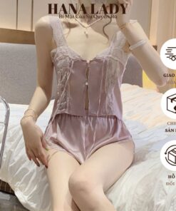 Đồ Ngủ Nữ Cao Cấp - Bộ Ngủ Lụa 2 Dây Phối Ren Gợi Cảm Cúc Đính Ngọc Nàng Thơ VN584 6 Đồ Ngủ Nữ Cao Cấp - Bộ Ngủ Lụa 2 Dây Phối Ren Gợi Cảm Cúc Đính Ngọc Nàng Thơ VN584 15