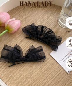 Kẹp Tóc Nữ Nơ Ren Xinh Xắn Cỡ Lớn Phong Cách Hàn Quốc PKT037 6 Kẹp Tóc Nữ Nơ Ren Xinh Xắn Cỡ Lớn Phong Cách Hàn Quốc PKT037 11