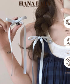 Kẹp Tóc Nơ Ruy Băng Dáng Dài - Kẹp Càng Cua Mini Đính Nơ Lụa Xinh Xắn Ngọt Ngào PKT036 7 Kẹp Tóc Nơ Ruy Băng Dáng Dài - Kẹp Càng Cua Mini Đính Nơ Lụa Xinh Xắn Ngọt Ngào PKT036 13