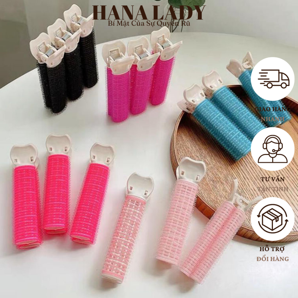 Kẹp Tóc Tạo Phồng Chân Tóc - Ống Lô Tạo Kiểu Tóc Dạng Kẹp Cho Nữ PKT031 12