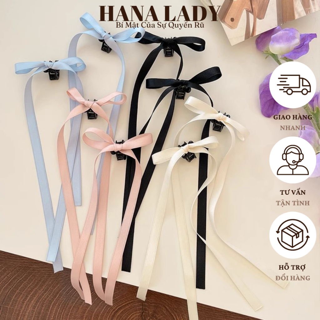 Kẹp Tóc Nơ Ruy Băng Dáng Dài - Kẹp Càng Cua Mini Đính Nơ Lụa Xinh Xắn Ngọt Ngào PKT036 8 Kẹp Tóc Nơ Ruy Băng Dáng Dài - Kẹp Càng Cua Mini Đính Nơ Lụa Xinh Xắn Ngọt Ngào PKT036 14