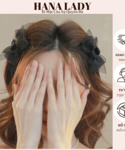 Kẹp Tóc Nơ Dễ Thương - Kẹp Tóc Mái Nơ Voan Xinh Xắn Cho Nữ PKT035 7 Kẹp Tóc Nơ Dễ Thương - Kẹp Tóc Mái Nơ Voan Xinh Xắn Cho Nữ PKT035 13