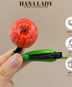 Kẹp Tóc Trái Cây Hoa Quả - Phụ Kiện Kẹp Tóc Mái Dễ Thương Vui Nhộn PKT041 10