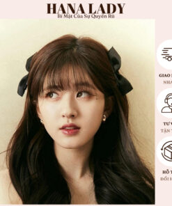 Kẹp Tóc Nơ Hình Bướm Satin Phong Cách Tiểu Thư Dễ Thương PKT029 10