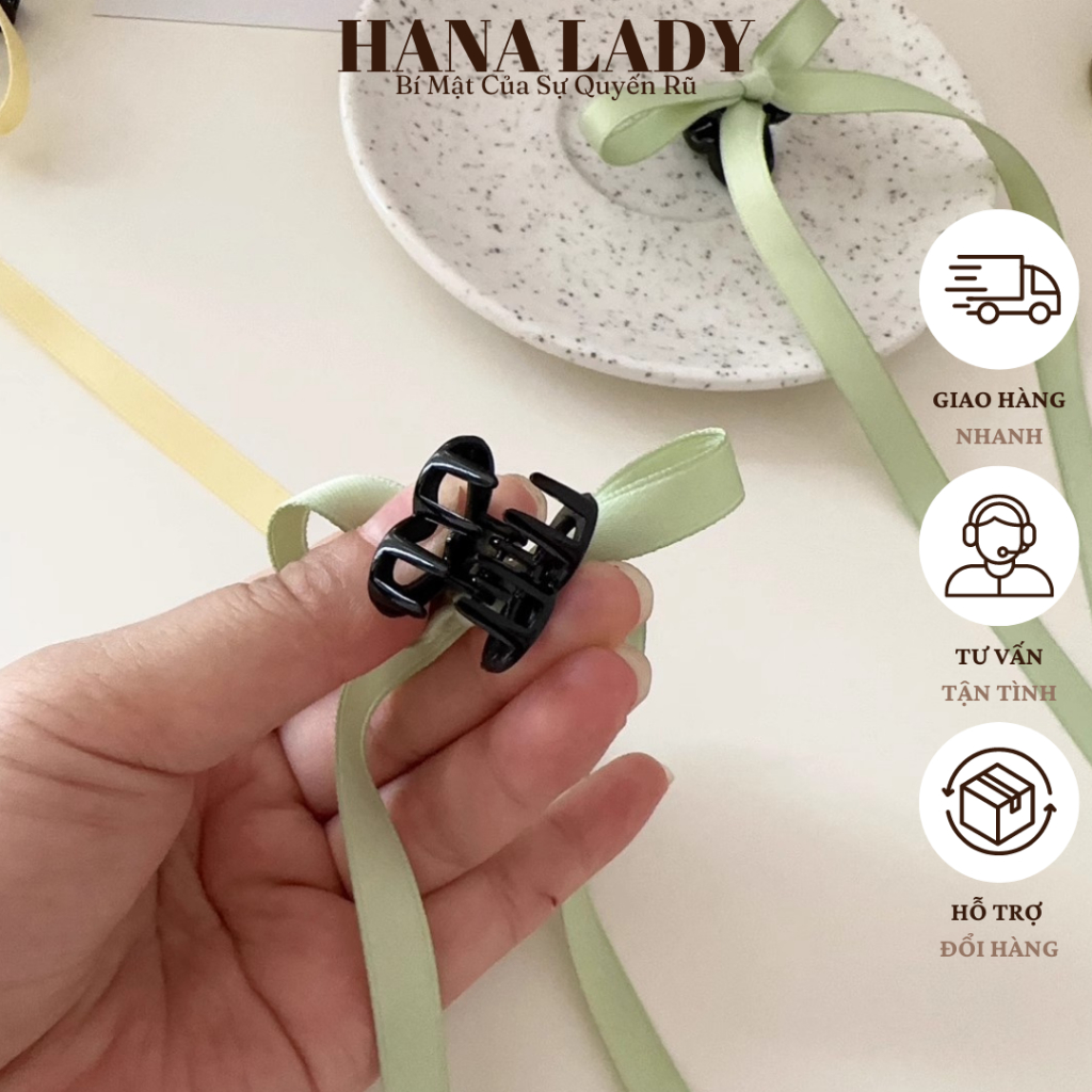 Kẹp Tóc Nơ Ruy Băng Dáng Dài - Kẹp Càng Cua Mini Đính Nơ Lụa Xinh Xắn Ngọt Ngào PKT036 9 Kẹp Tóc Nơ Ruy Băng Dáng Dài - Kẹp Càng Cua Mini Đính Nơ Lụa Xinh Xắn Ngọt Ngào PKT036 15