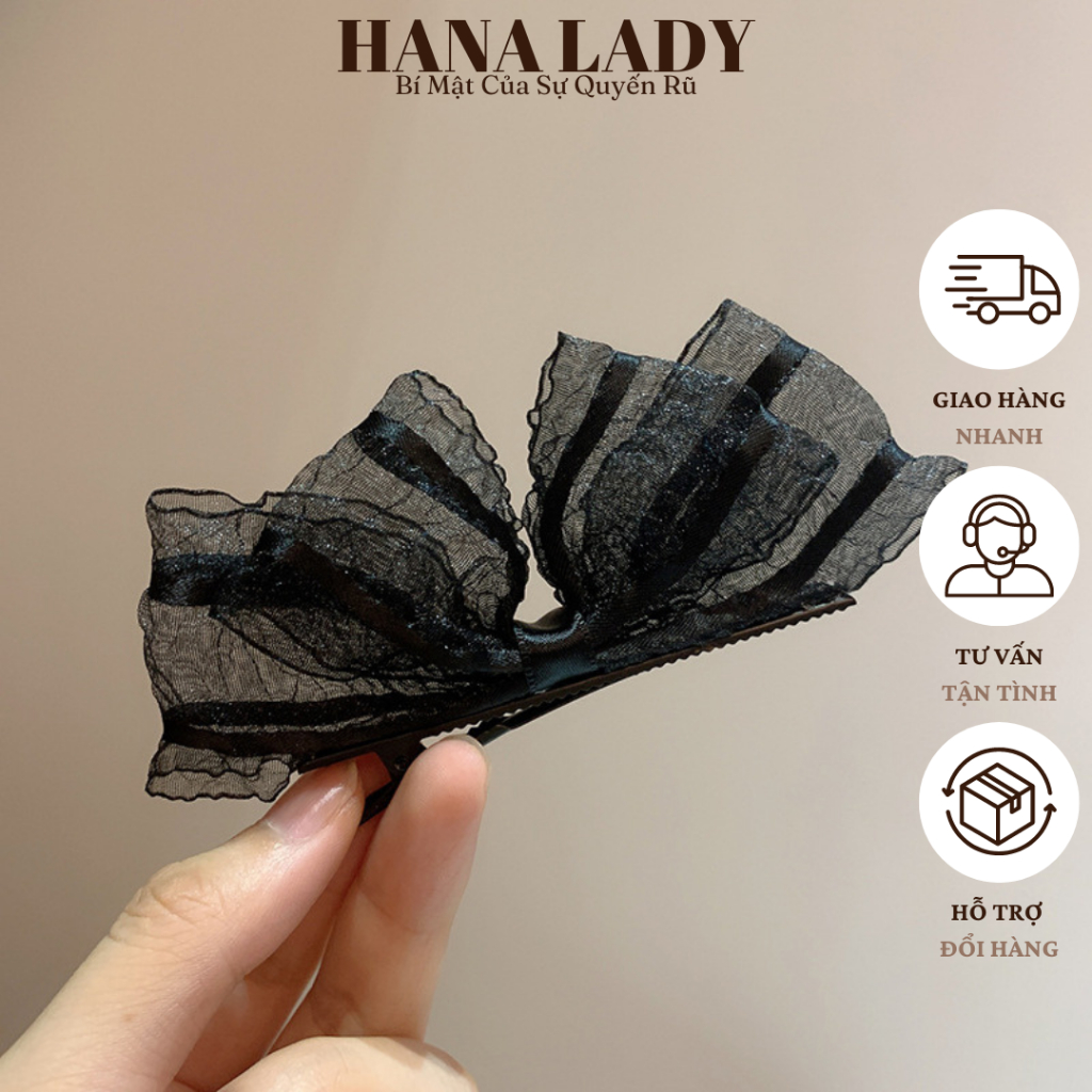 Kẹp Tóc Nữ Nơ Ren Xinh Xắn Cỡ Lớn Phong Cách Hàn Quốc PKT037 7 Kẹp Tóc Nữ Nơ Ren Xinh Xắn Cỡ Lớn Phong Cách Hàn Quốc PKT037 12